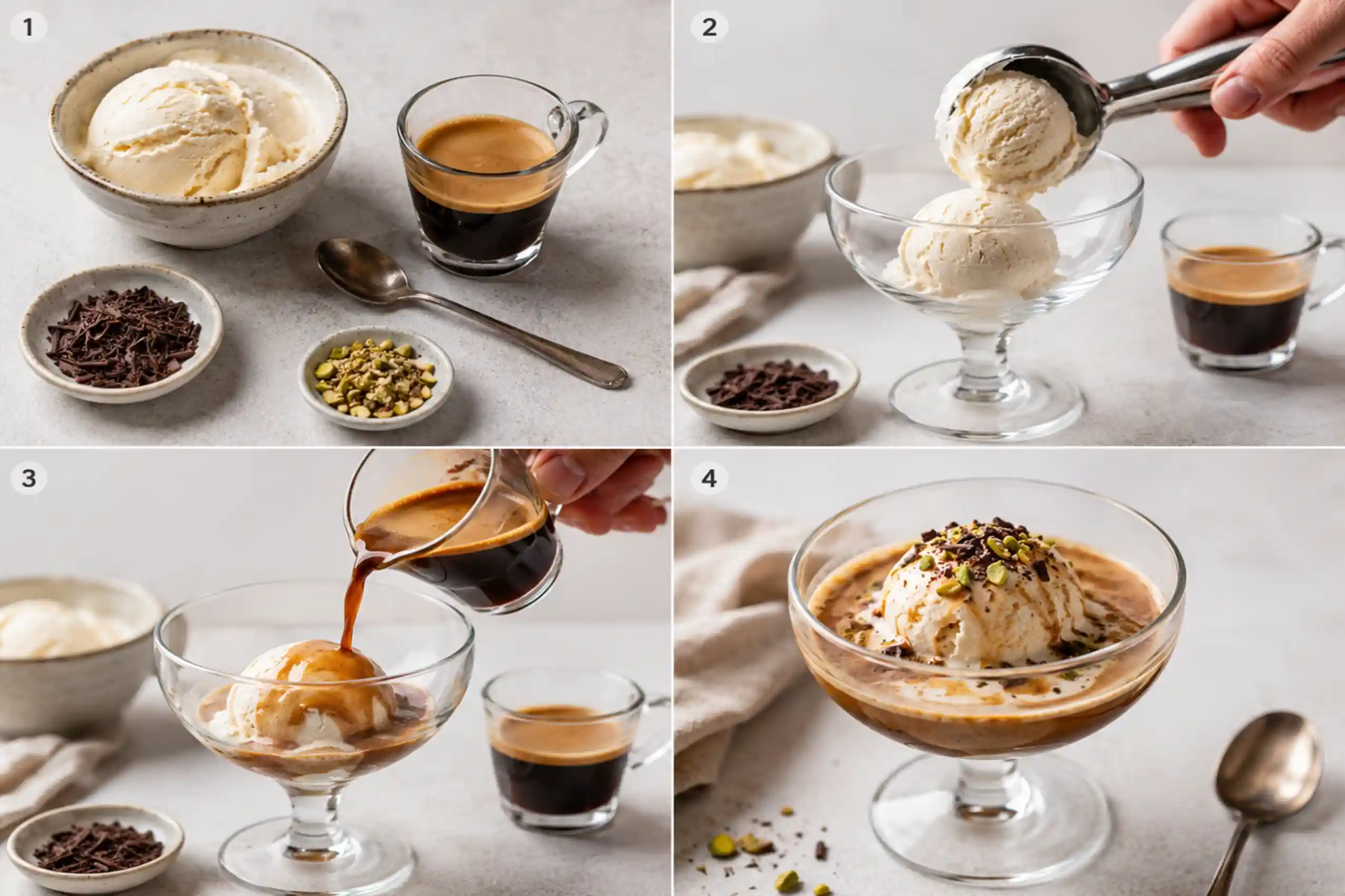 طرز تهیه آفوگاتو
