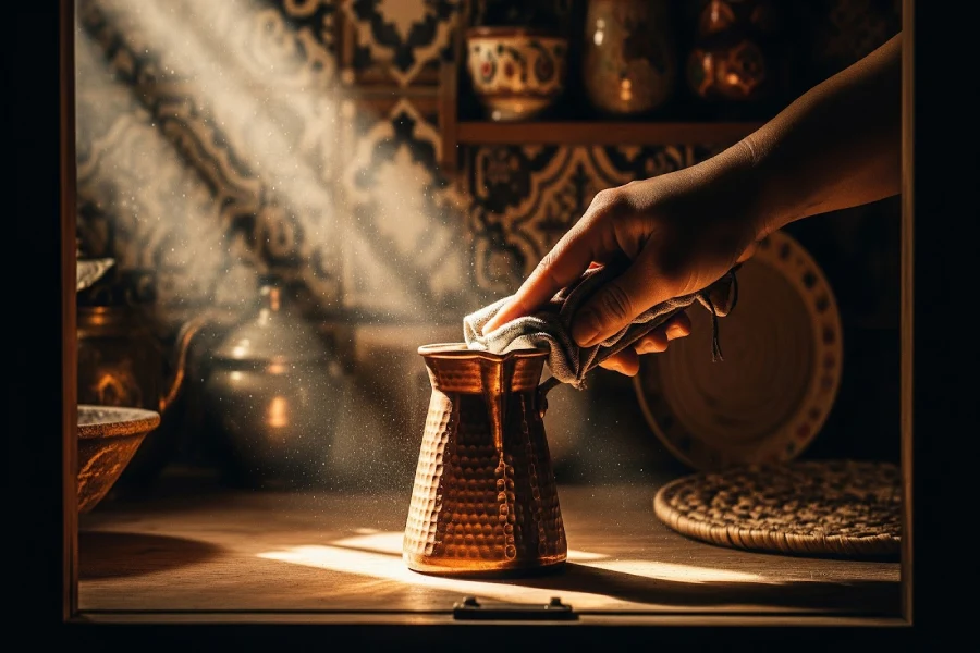 طرز تهیه قهوه با قهوه جوش