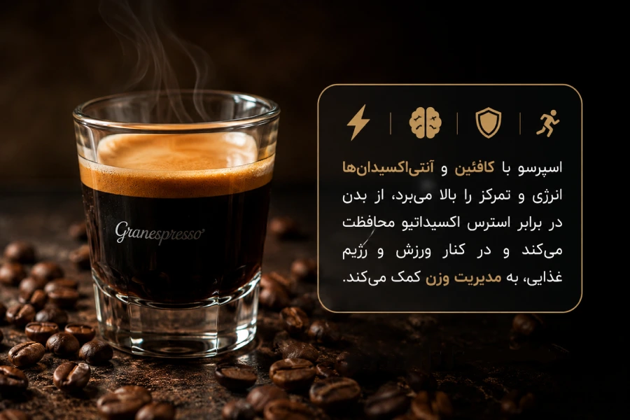 قهوه اسپرسو چه فوایدی دارد؟