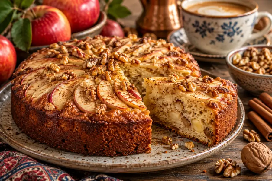 مواد لازم برای تهیه کیک سیب و دارچین چیست؟ 