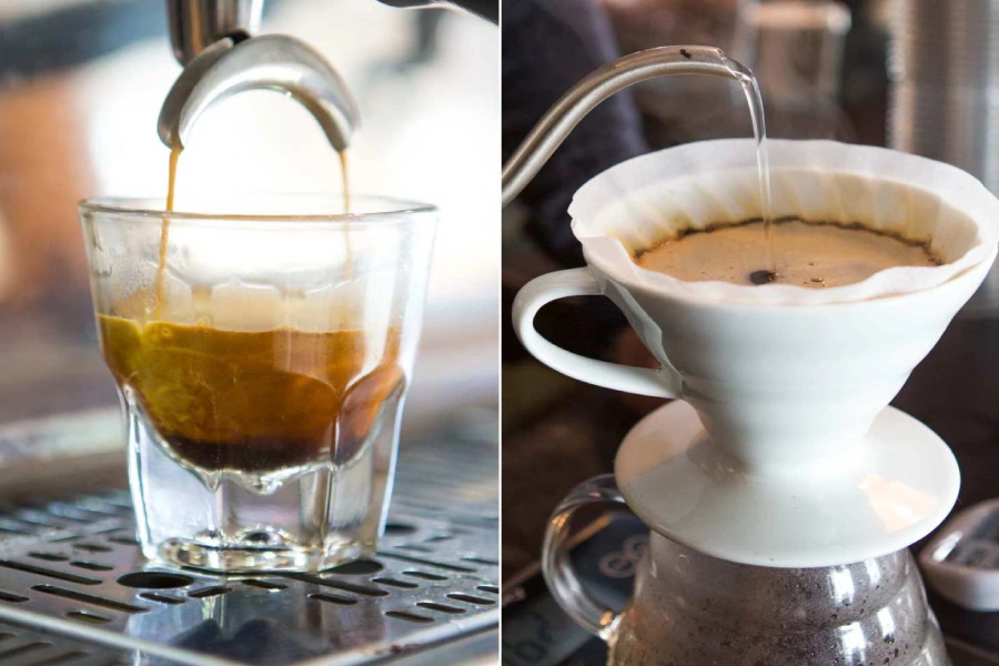 تفاوت قهوه اسپرسو با قهوه دمی