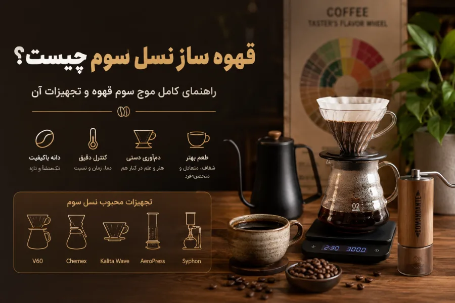 قهوه ساز نسل سوم چیست؟